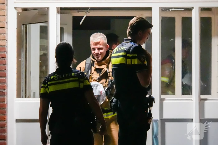 Brandweer ingezet voor melding gaslucht