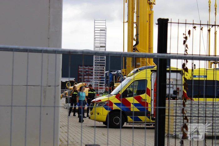 Traumateam ingezet voor incident op bouwterrein