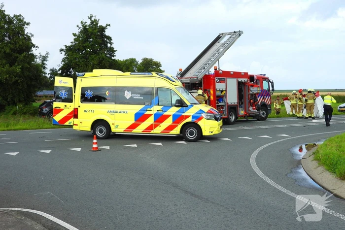 Traumateam ingezet voor ernstig ongeval, bestuurder overleden