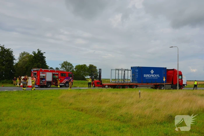 Traumateam ingezet voor ernstig ongeval, bestuurder overleden
