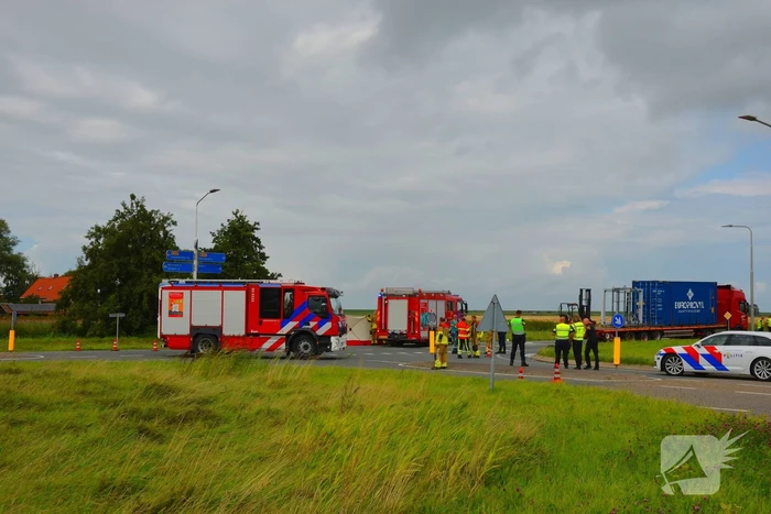 Traumateam ingezet voor ernstig ongeval, bestuurder overleden