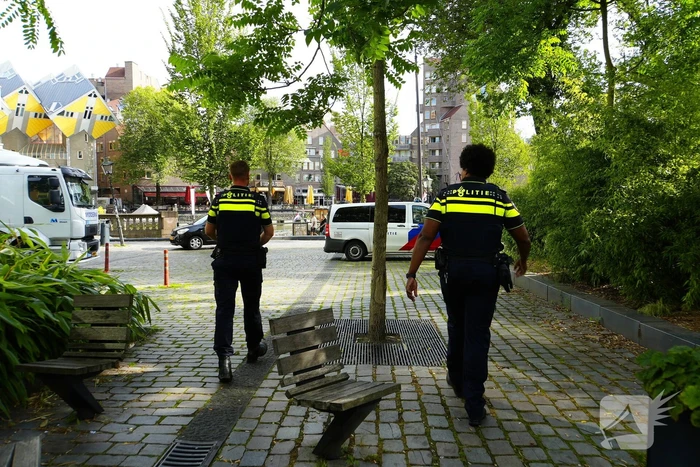 Veel politie ingezet bij overval melding