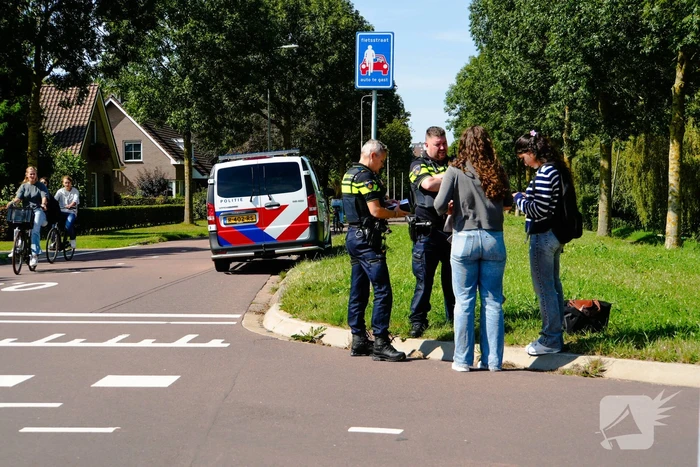 Tiener op fiets aangereden door fatbiker