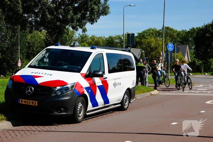 Tiener op fiets aangereden door fatbiker