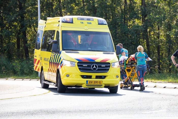 Motorrijder gewond bij aanrijding