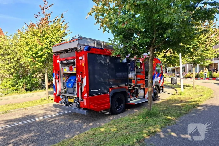 Brandweer zet gebied bij gaslekkage