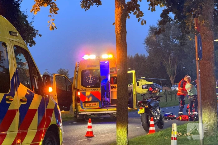 Wielrenner overleden na aanrijding met motorrijder