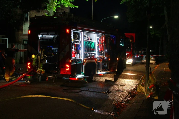 Flinke brand in woning