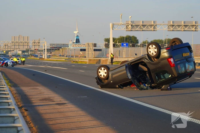 Meerdere gewonden door ongeval op buitenring A10 West
