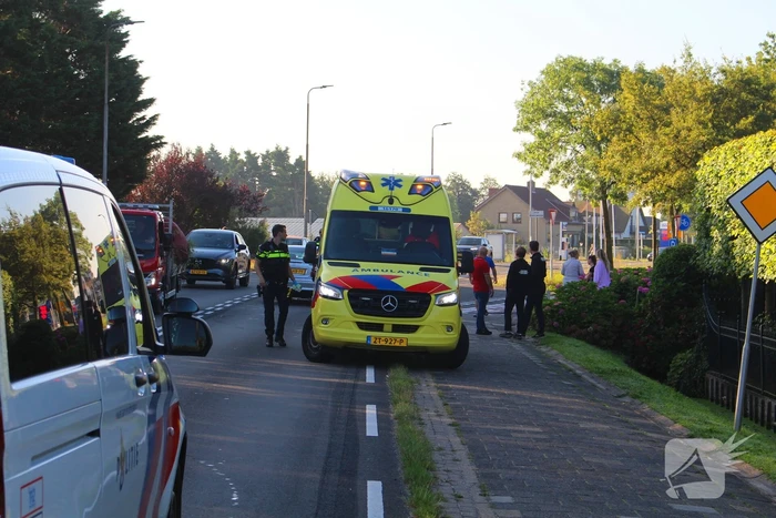 Kop-staartbotsing leidt tot schade en vertraging