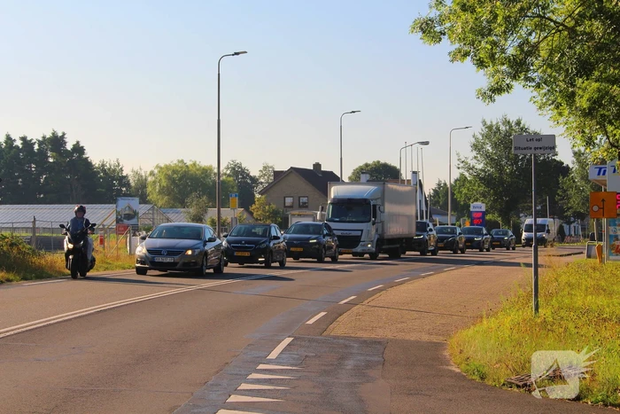 Kop-staartbotsing leidt tot schade en vertraging