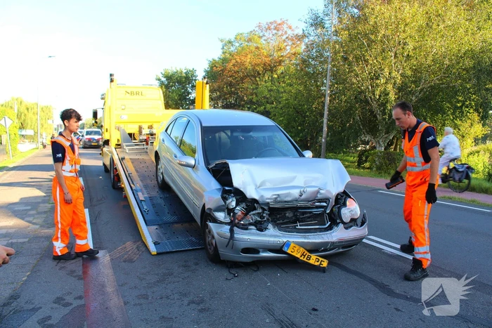 Kop-staartbotsing leidt tot schade en vertraging