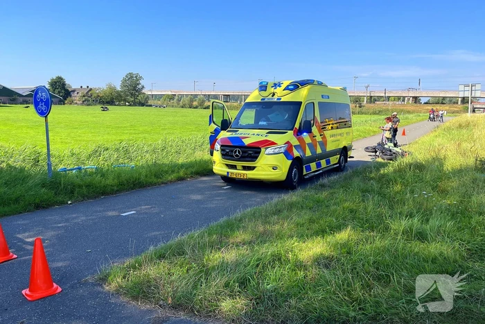 Motorrijder gewond bij botsing met brommobiel