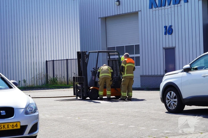 Snel optreden voorkomt uitbreiding van brand in bedrijf