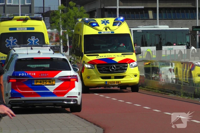 Persoon gewond bij val in tunnel, traumateam ingezet