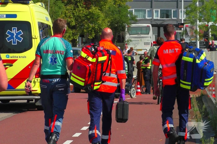 Persoon gewond bij val in tunnel, traumateam ingezet