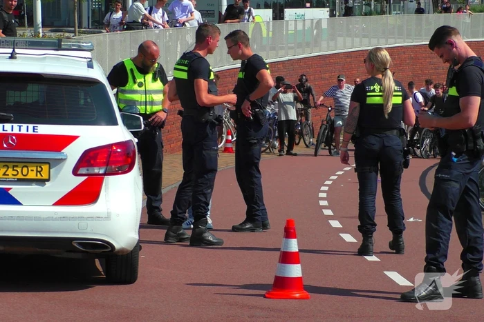 Persoon gewond bij val in tunnel, traumateam ingezet