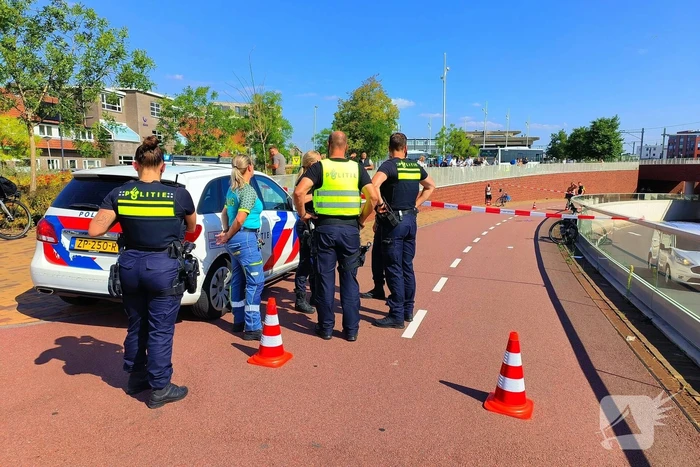 Persoon gewond bij val in tunnel, traumateam ingezet