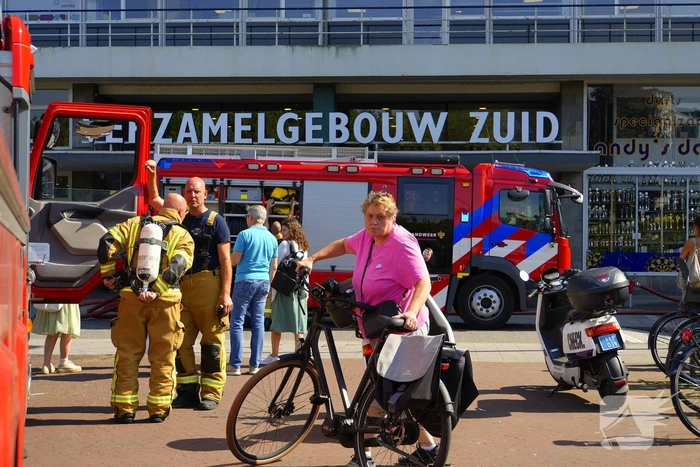 Zuurstoftank zorgt voor brand in bedrijfsverzamelgebouw