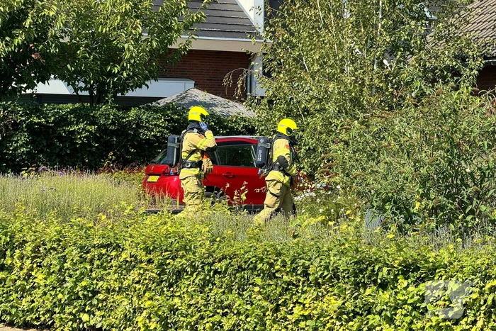 Gaslek ontdekt, brandweer onderzoekt oorzaak