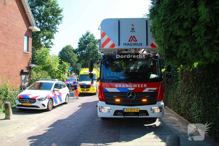 Persoon nagekeken na woningbrand