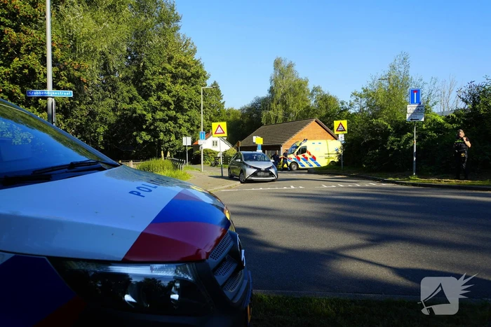 Fietser gewond bij botsing met auto