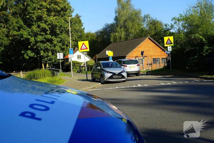 Fietser gewond bij botsing met auto