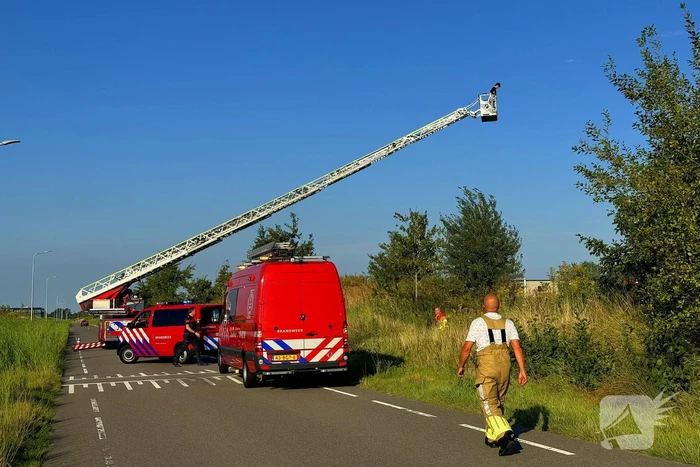 Zoekactie in water na aantreffen fiets