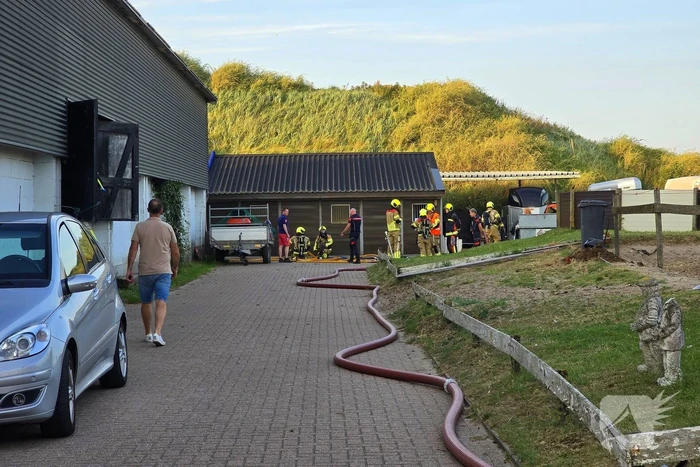 Brandweeroefening veroorzaakt flinke rookontwikkeling maar er is geen brand