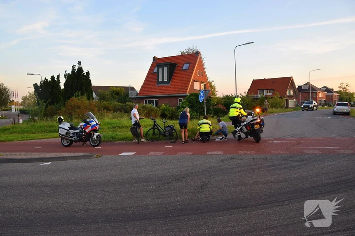 Dronkenautomobilist schept fietser