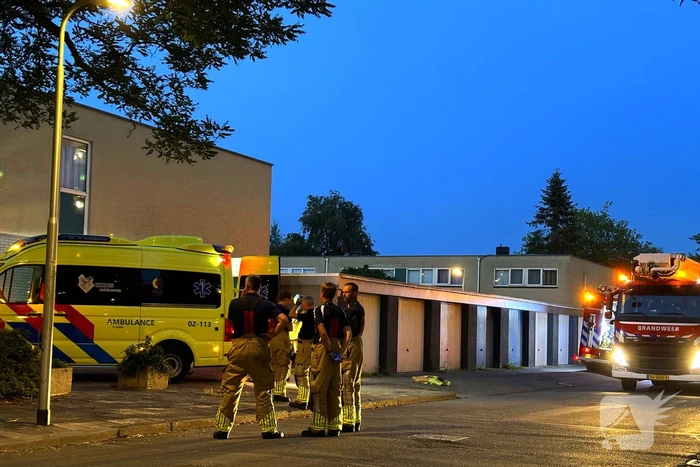 Patiënt in woning niet bereikbaar, brandweer schiet te hulp