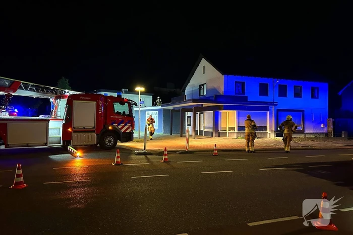 Brand in woning snel geblust