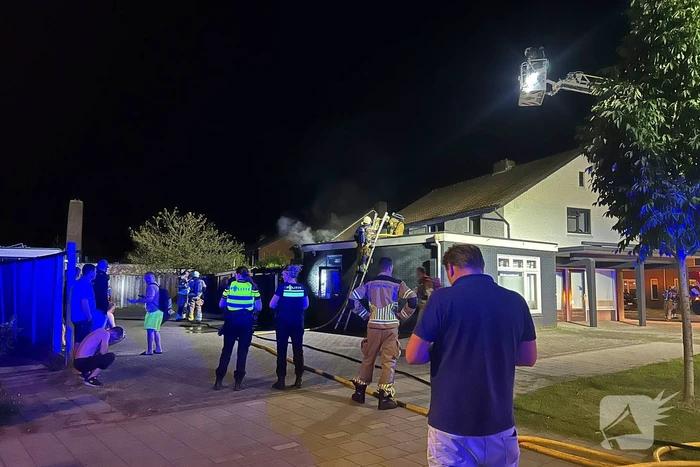 Brand in woning snel geblust