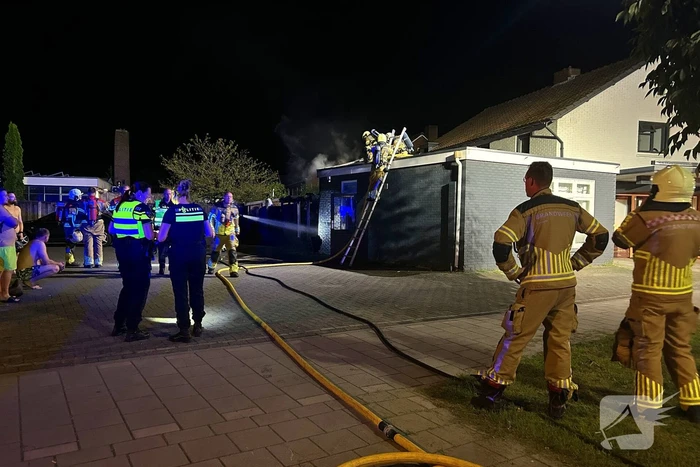 Brand in woning snel geblust