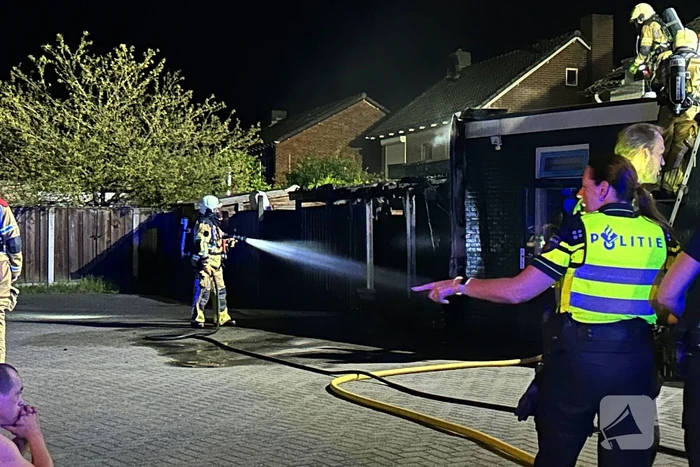 Brand in woning snel geblust