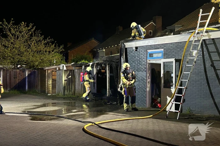 Brand in woning snel geblust