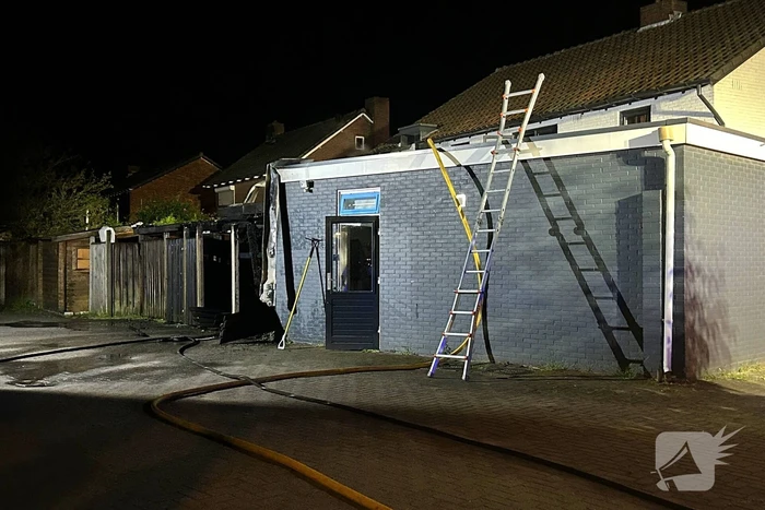 Brand in woning snel geblust