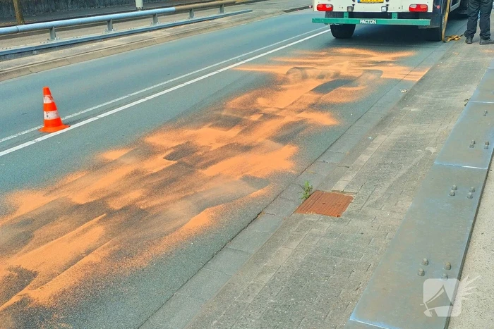 Brandstoflekkage veroorzaakt lang brandstofspoor