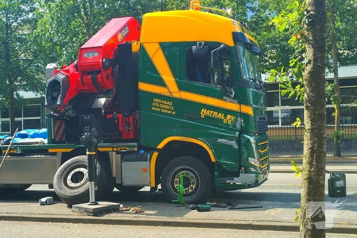 Brandstoflekkage veroorzaakt lang brandstofspoor