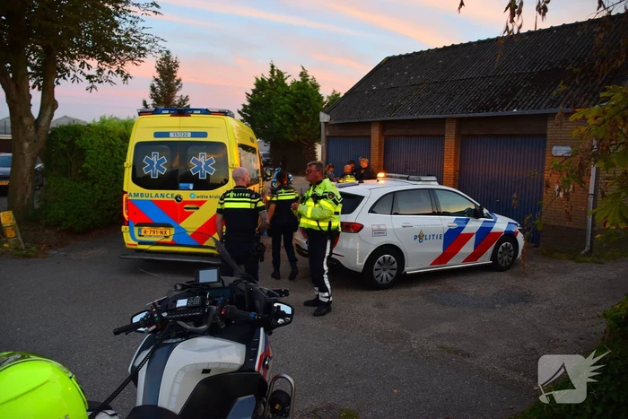 Scooterrijder aangereden door andere scooterrijder