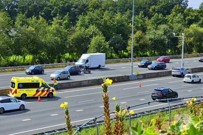 Verkeershinder door ongeval