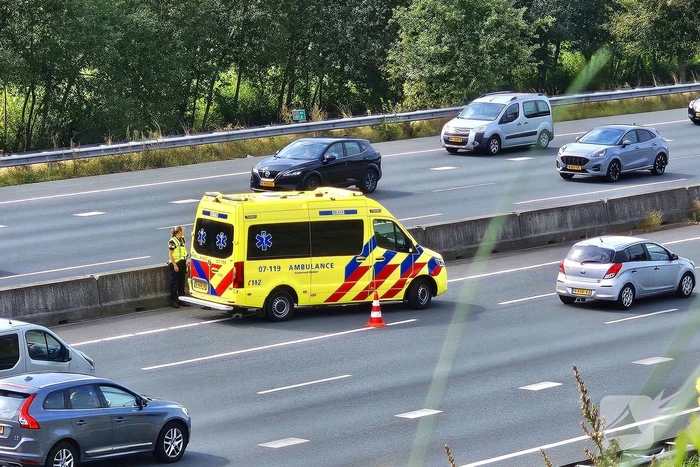 Verkeershinder door ongeval