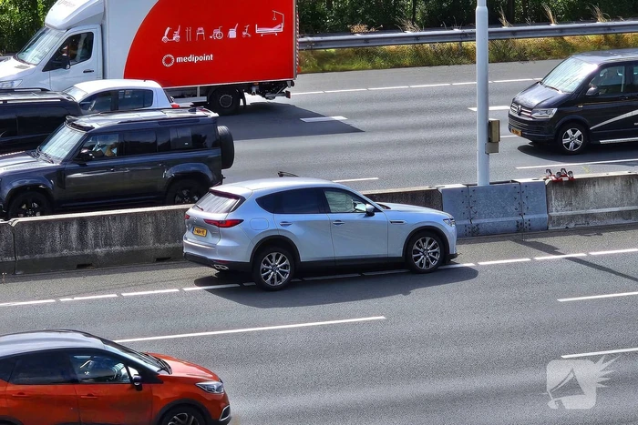 Verkeershinder door ongeval