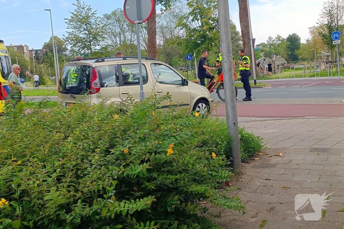 Fietser aangereden door automobilist