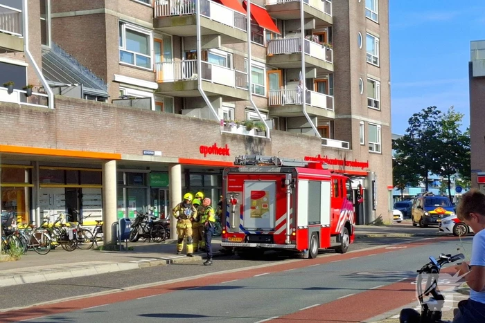 Brandweer ventileert woning na afgaan rookmelder