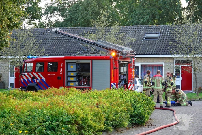 Containerbrand slaat bijna over naar berging