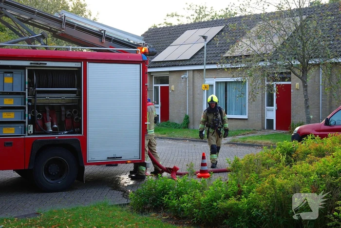 Containerbrand slaat bijna over naar berging