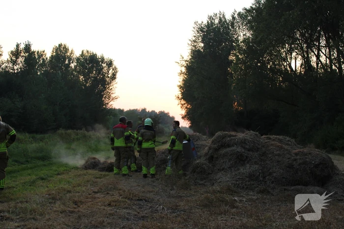 Brandweer ingezet voor hooibroei