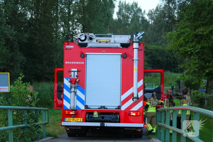 Brandweer ingezet voor hooibroei