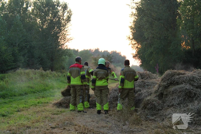 Brandweer ingezet voor hooibroei